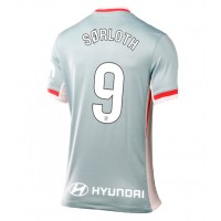 Atletico Madrid Alexander Sorloth #9 Fotballklær Bortedrakt Dame 2024-25 Kortermet